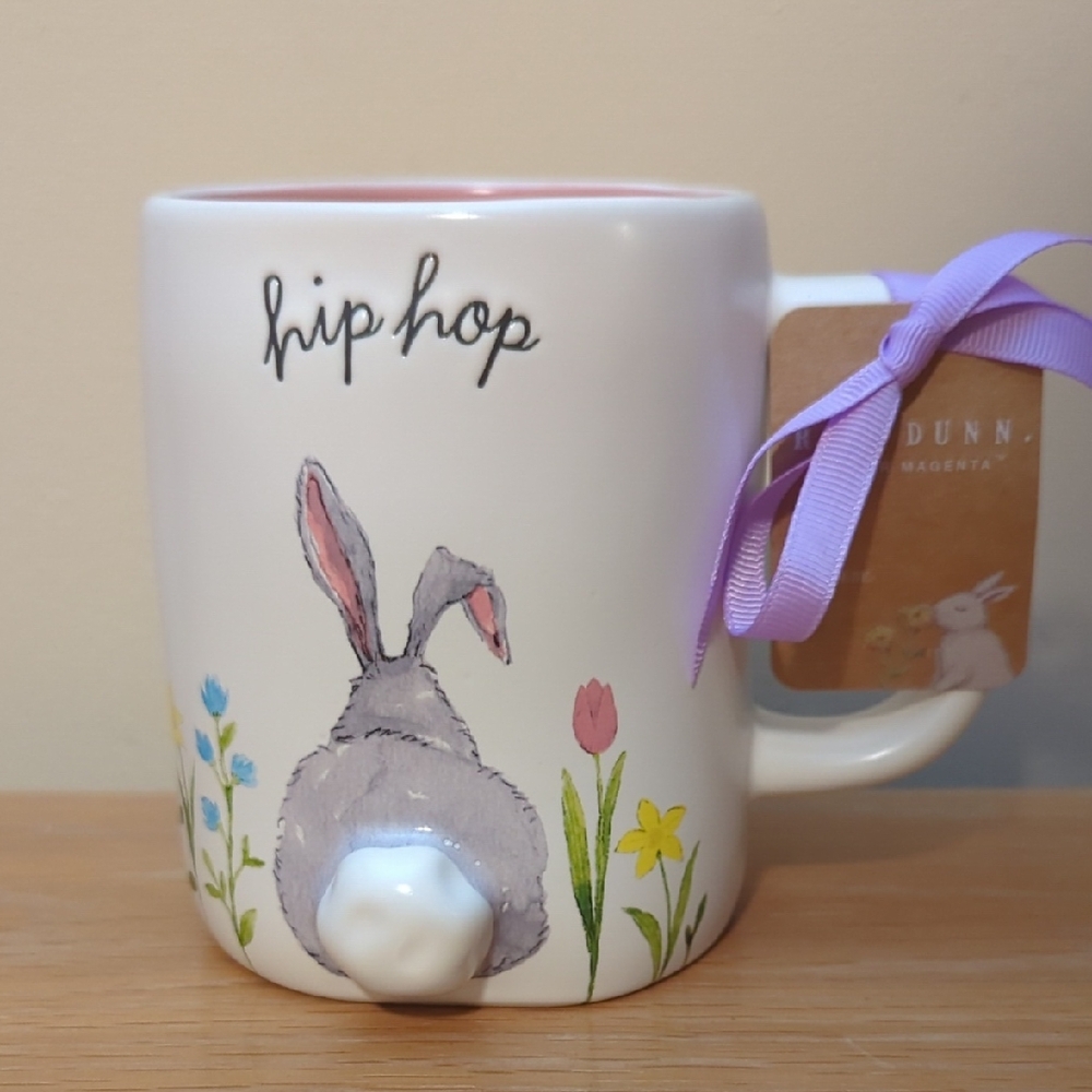 Rae Dunn Hip Hop Bunny Mug Brand New